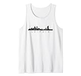 Leipziger Skyline (Vintage Schwarz) Leipzig Tank Top