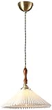 Indoor Retro Pendelleuchte Light Chandelier Stoff Weiß Lampenschirm Industrieller Deckenschatten Hängende Deckenleuchten for Cafe Bekleidungsgeschäft Dek