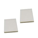 EXCEART 200 Pcs Klar Universal Thermische Laminieren Beutel Laminierung Blatt für Home Office Shop Weiß (0. 055Mm 3 Zoll)