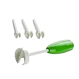 Ruluti 4 Teile/Set Verschiedene Größe Pflanzliche Spiralschneider Spiralisator Fleisch Füllwerkzeug Plastische Auberginenschneider Küchenwerkzeug