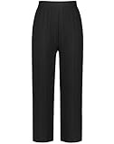 Taifun Damen Culotte mit RIPP-Struktur legere Passform Marlene/Culotte, H