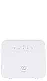 Alcatel HH42 4G/LTE-Router (CAT4 | 150 Mbit/s Download | 50 Mbit/s Upload), inklusive 2 externer LT