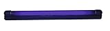 Eurolite UV-Röhre Komplettset 45cm 15W slim | Anschlussfertiges Set mit UV-Röhre | Schwarzlichtparty | Perfekt für jeden Party