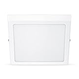 Philips LED Einbauspot Slim Surface DL252, 12W, 4000K, quadratisch, weiß