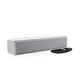 CINEBAR ONE Soundbar Bluetooth Sound Musik Games Film PC Notebook (White)