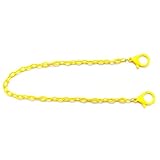 Acryl Kette Hängende Seil Halskette Gesicht Lanyard Brillenhalter Ohr Anti-verlorene Hängeseil Halsketten Halter-China,gelb