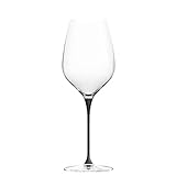 CHEER MODA Italienische Kristall Lava Weingläser, Premium Champange Gläser, Noble Rotweinkugel, Anlass (SCHWARZ)