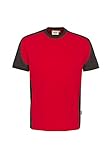 Hakro T-SHIRT-CONTRAST PERFORMANCE # 290 (4XL, rot)