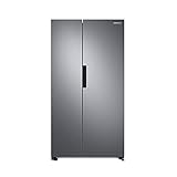 Samsung RS6KA8101S9, EG SidebySideKühlschrank mit SpaceMaxTechnologie, 409 Liter Kühlschrankvolumen, 243 Liter Gefriervolumen, 358 kWh/Jahr, Edelstahl Look