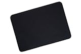 GOMIN Gaming Mauspad - 280 x 200 mm Mousepad rutschfest – Vernähte Kanten - verbessert Geschwindigkeit und Präzision, Schreibtischunterlage ideal für PC, Laptop, Homeoffice und Büro - schw