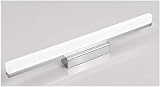 BDRKCC Wandleuchte Eitelkeit Spiegel Lichtspiegel Badezimmer Licht, Energieeinsparlampe wasserdicht Lampen Beleuchtung Schaffung Lampe, schwarz-warmes Licht, 40 cm-9w