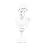 CLISPEED Aphrodite Skulptur Venus Statue Göttin Der Liebe Große Büste Griechische Römische Göttin Statue für zu Hause Tischdek