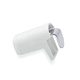 Stofftex Klemmträger Klemmhalter Befestigungs für Plissees ohne Bohren 4 Stück Weiß