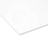 Modulor Kapa Graph, Leichtschaumplatte mit Deckschicht aus mattem Zellstoff, 5 mm x 700 mm x 1000 mm, Platte mit PUR-Hartschaumkern, hochweiß
