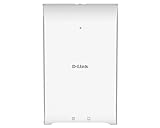 D-Link DAP-2622 Nuclias Connect Wireless AC1200 Wave 2 In-Wall PoE Access Point (Indoor, Wandplatte, MU-MIMO, Multiple Operation Modes, Gigabit, PoE Out, Simple Centralised Management)