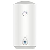 Warmwasserspeicher - 30, 50 oder 80 Liter, elektrisch, druckfest, inkl. Sicherheitsventil, Antikalk Emaillierung, für Wandmontage - Boiler, Warmwasserbereiter, Wasserboiler, Warmwasserboiler für B
