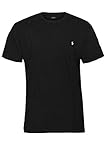 Ralph Lauren Polo Herren T-Shirt Rundhals Schwarz L