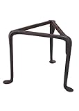 Ulfberth Handgeschmiedetes Dreibein | Pfannenknecht für Lagerfeuer/Dutch Oven | Pfannenrost Dreibein, Untersetzer für Feuer Kochstelle Outdoor | Gestell für Pfanne, g