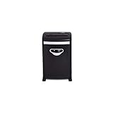 WBYHGY Schwarz Shredder -High-Sicherheits-Micro-Cut-Aktenvernichter, Clip Aktenvernichter for Büro und zu Hause, mit großen Transparent Window