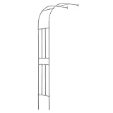 Rosenbogen Halbbogen,Wetterfest Gartenbogen Gartenlaube Torbogen,Rankhilfe Rankgitter Pflanzbogen Für Zur Unterstützung Von Rosen,Outdoor Außenbereich Pergola ( Color : White , Size : 90X240X40cm )