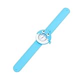 UKCOCO Stilvolle Uhr Kinder Slap Watch Cartoon Lustige Kinder Quarzuhr Slap Armbanduhr Spielzeug für Studenten Kinder (Wal)