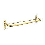 QNDDDD Badezimmer Wandmontierter Badetuch Ständer Mit Haken Handtuch Schiene Doppelbarmetuch Alumihandtuchhalter Badezimmer Handtuchhalter Badezimmer Zubehör Tower Hanger/G