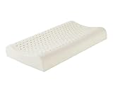 JUSTXIANG Zervix-Kissen Schlafkissen, wellenförmiges Nackenkissen, Rebound-Memory-Schaum, Schlafzimmerschlafkissen Ergonomisches Kissen (Size : 44x27x6cm)
