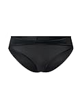 S by sloggi Damen Smooth Low Rise Cheeky Hipster, Black, XS