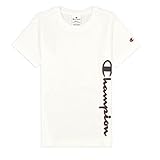 Champion Mädchen Addicted T-Shirt, weiß, 14 J
