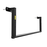 Pull Up Bars Fitness-Reckstange Aus Stahl,Klimmzugstange Für Krafttraining,Wandmontiertes Home-Gym,Stabile Belastung 300kg,2 Längen (Size : 98cm)