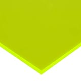 in-outdoorshop Zuschnitt Acrylglas Platte fluoreszierend (200mm x 300mm x 3mm, grün fluoreszierend)