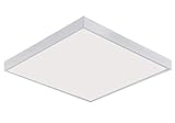 60x60 LED Aufputz Panel Aufbau Deckenleuchte 40 Watt Eckig 600x600 mm inkl. Rahmen 4000K Neutralweiß