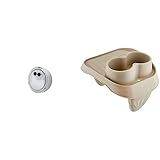 Intex 28503 LED-Spa-Licht, Weiß & PureSpa Kunststoff-Getränkehalter-Beige,26 x 22 x 18