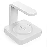 CXPL Kabelloses Ladegerät mit UV-Desinfektionsfunktion, Qi-zertifizierte Schnelllade-Dockingstation kompatibel mit iPhone 12/11/XR/XS/X/8,