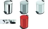 Tret-Abfalleimer Hailo T2.13, rund, 13 Liter, E