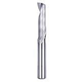 XKC-watches ZHOUGJ-EM 1 stücke 3.175/4/5/6/8mm Einflötenfräser für Aluminium CNC-Werkzeuge Hartmetallverbundplatten Endmühlen (Dimensions : 3.175x8mm)
