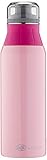 alfi Trinkflasche Edelstahl 900ml, elementBottle Pure pink, 5357.130.090 Wasserflasche auslaufsicher, spülmaschinenfest, BPA-Frei für Schule, Sport, Stadtbummel, F