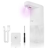 Mikalzo® Desinfektionsspender, Kontaktlose Sprühspender, Spender mit Infrarot Sensor, wiederaufladbar mit USB-C, Automatischer Desinfektionsspender, 320