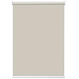 WHOJA Thermo-Rollo Trimmbar Badezimmer Küche Lochfreie Installation Beige 60-140 cm Fensterdecor(Size:140x220cm)