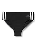 adidas Herren Fitness 3-Streifen Badehose, Schwarz (Black/White), 9