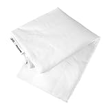Ikea ÄNGSVIDE Kissenschoner in weiß; (40x80cm)
