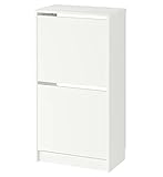 Ikea BISSA Schuhschrank in weiß; 2 F