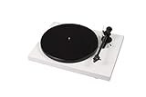 Pro-Ject Debut Carbon (DC) Plattenspieler mit Ortofon 2M Red, Weiß
