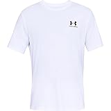 Under Armour Herren Sportstyle Logo Tank sportliches Muskelshirt aus superweichem Stoff, ärmelloses Sportshirt mit loser Passform, White / Black, XL