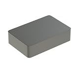 BAUHELD® Universal Unterlegplatten 60x40x 15mm [100 Stück] - Graue Distanzplatten aus Kunststoff [Made in Germany] - Als Abstandhalter, Kunststoffplatte, Unterleger oder Verglasungsklötze geeig
