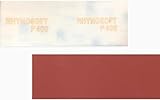 INDASA RHYNOSOFT SOFTSTREIFEN 115x140 - Profi Schleifpapier- 80-2000 Körnung 20 Stück - Nass und Trocken - Schleifpapier für Auto/Holzmöbel/Stein/Lack/Metall/Glas (P360)