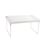 Delisouls Mehrzweck-Aufbewahrungsregal, multifunktionales Regal, Mini-Faltbares Haushaltswarenregal, stehendes Lagerregal, Lagerregal für Badezimmer, Schlafzimmer, Zuhause, Kü