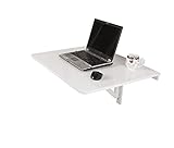 SoBuy FWT01-W Wandklapptisch Küchentisch Klapptisch Esstisch aus Holz 75x60cm Weiß