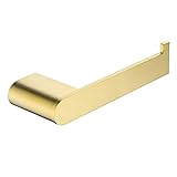 SDKFJ Gebürstete Gold Edelstahl Wandmontierte Handtuchstange,Toilettenpapierhalter,Robe Handtuchhaken Badezimmer Zubehör Kit (Color : Napkin Holder)