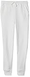 Amazon Essentials Jungen Fleece-Jogginghose, Weiß (White), US S (EU 116 CM)